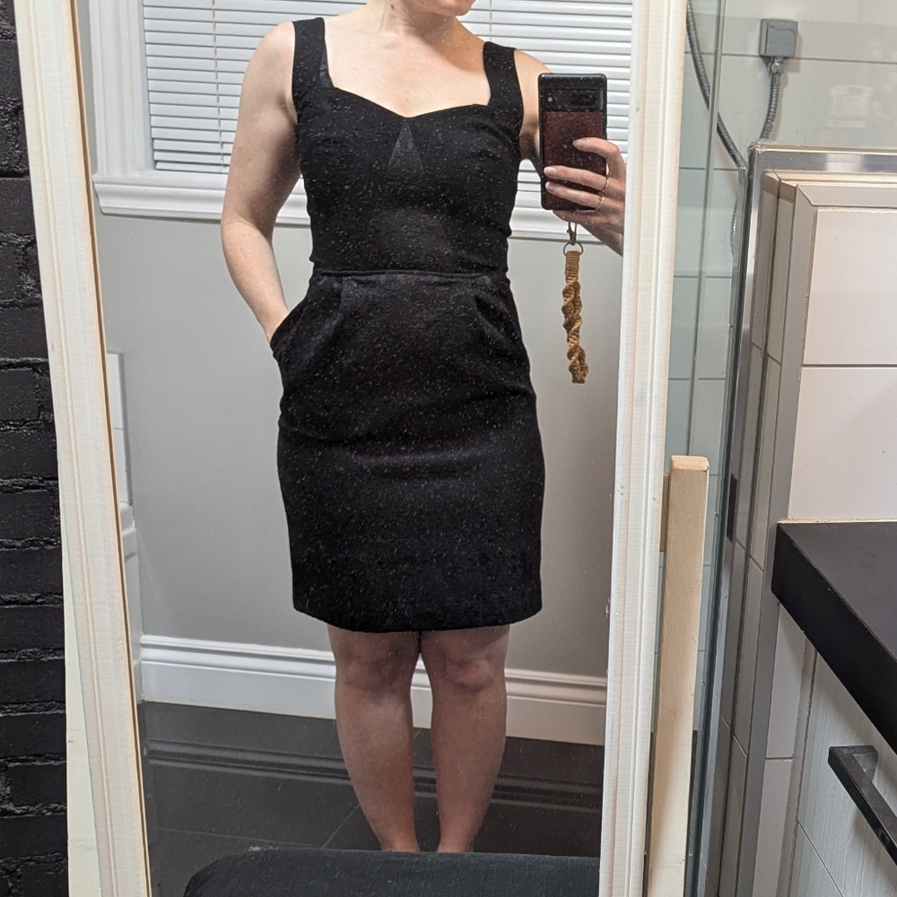 Elegant Black Sleeveless Dress